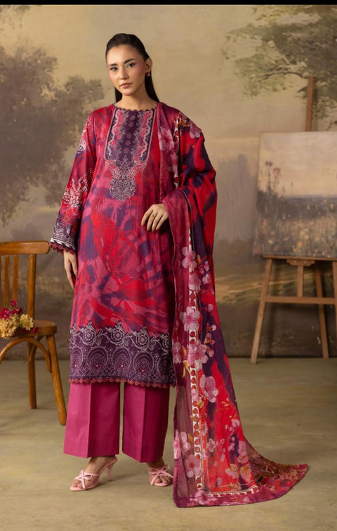 RANGREZA Premium Lawn Collection |3 Piece